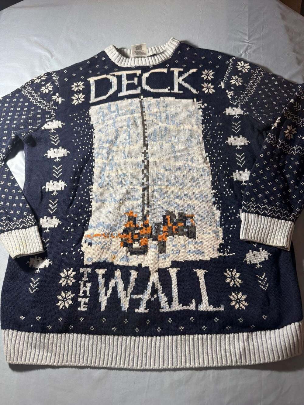 Game Of Thrones Deck The Wall Christmas Sweater XL